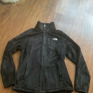 North face furry fleece women’s semi fitted jacket